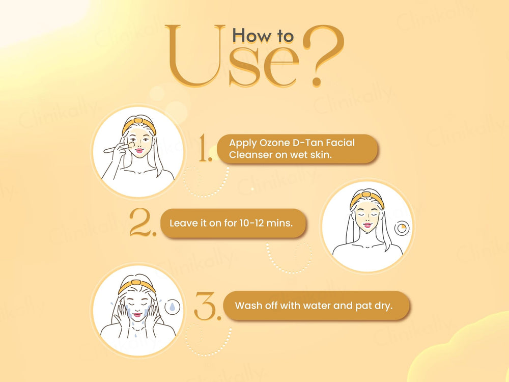 Ozone D-Tan Facial Cleanser