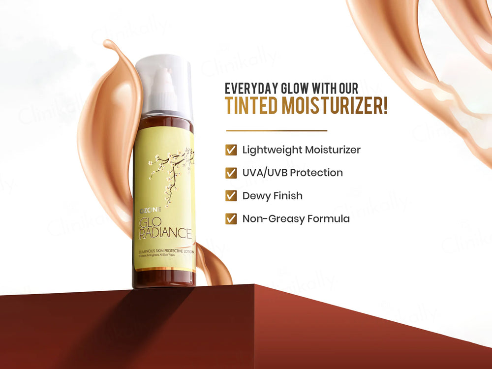 Ozone Glo Radiance Luminous Skin Protective Lotion