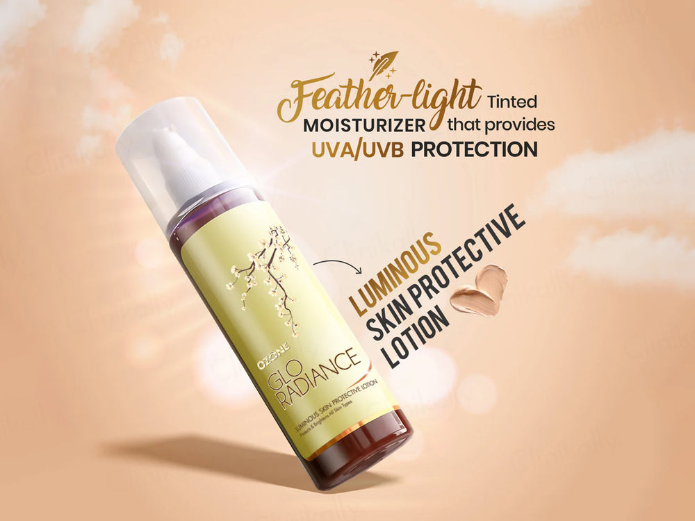 Ozone Glo Radiance Luminous Skin Protective Lotion