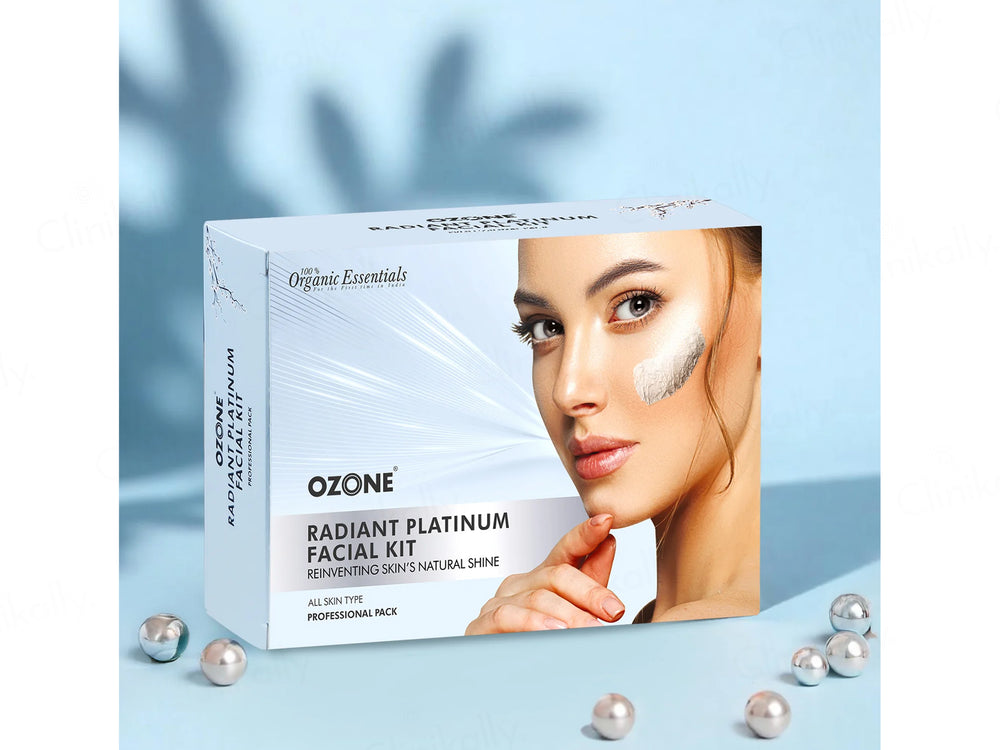 Ozone Radiant Platinum Facial Kit