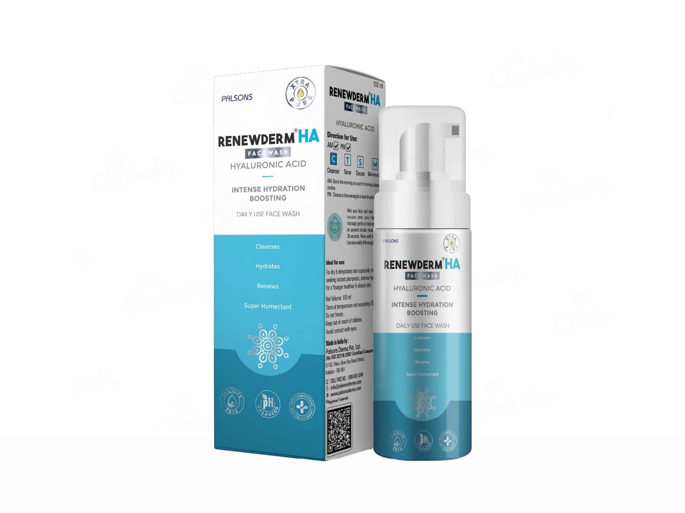 Palsons Renewderm HA Face Wash