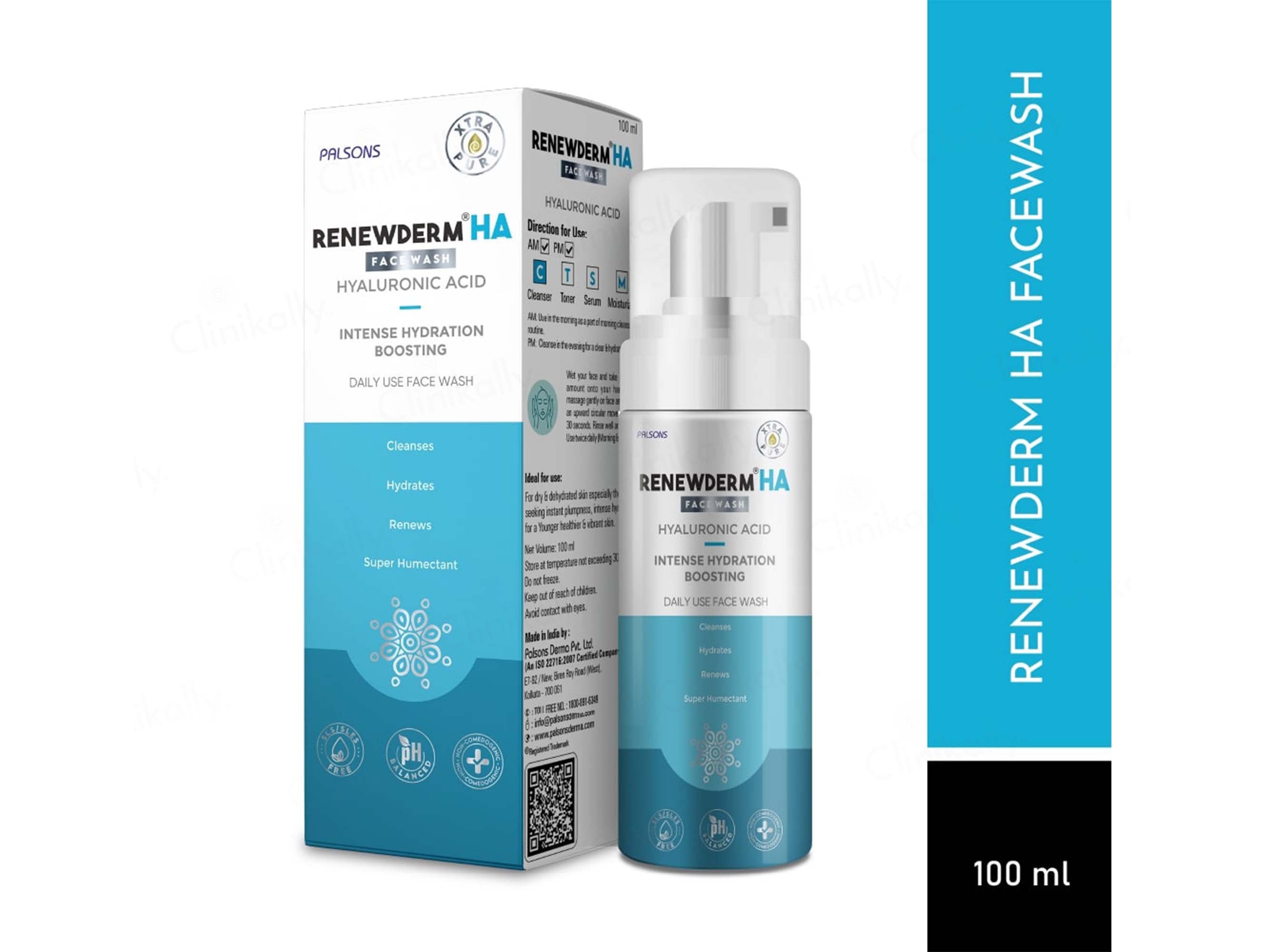 Palsons Renewderm HA Face Wash