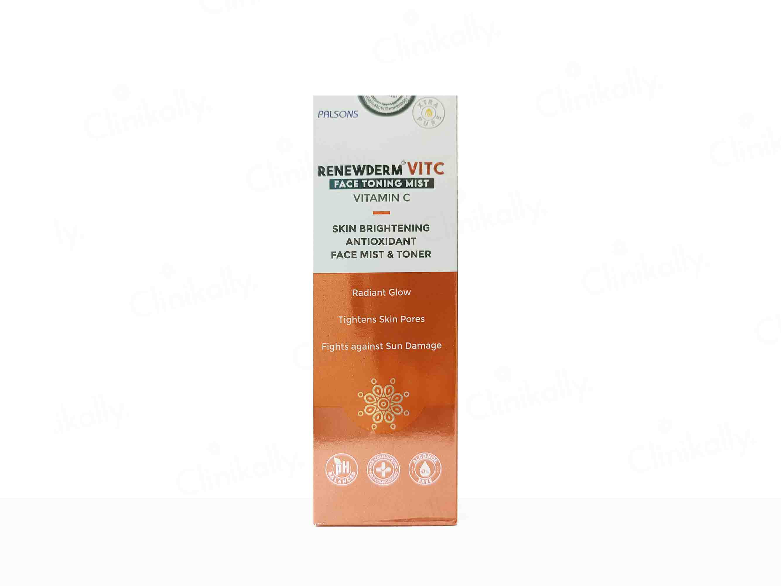 Palsons Renewderm Vit C Face Toning Mist - Clnikally