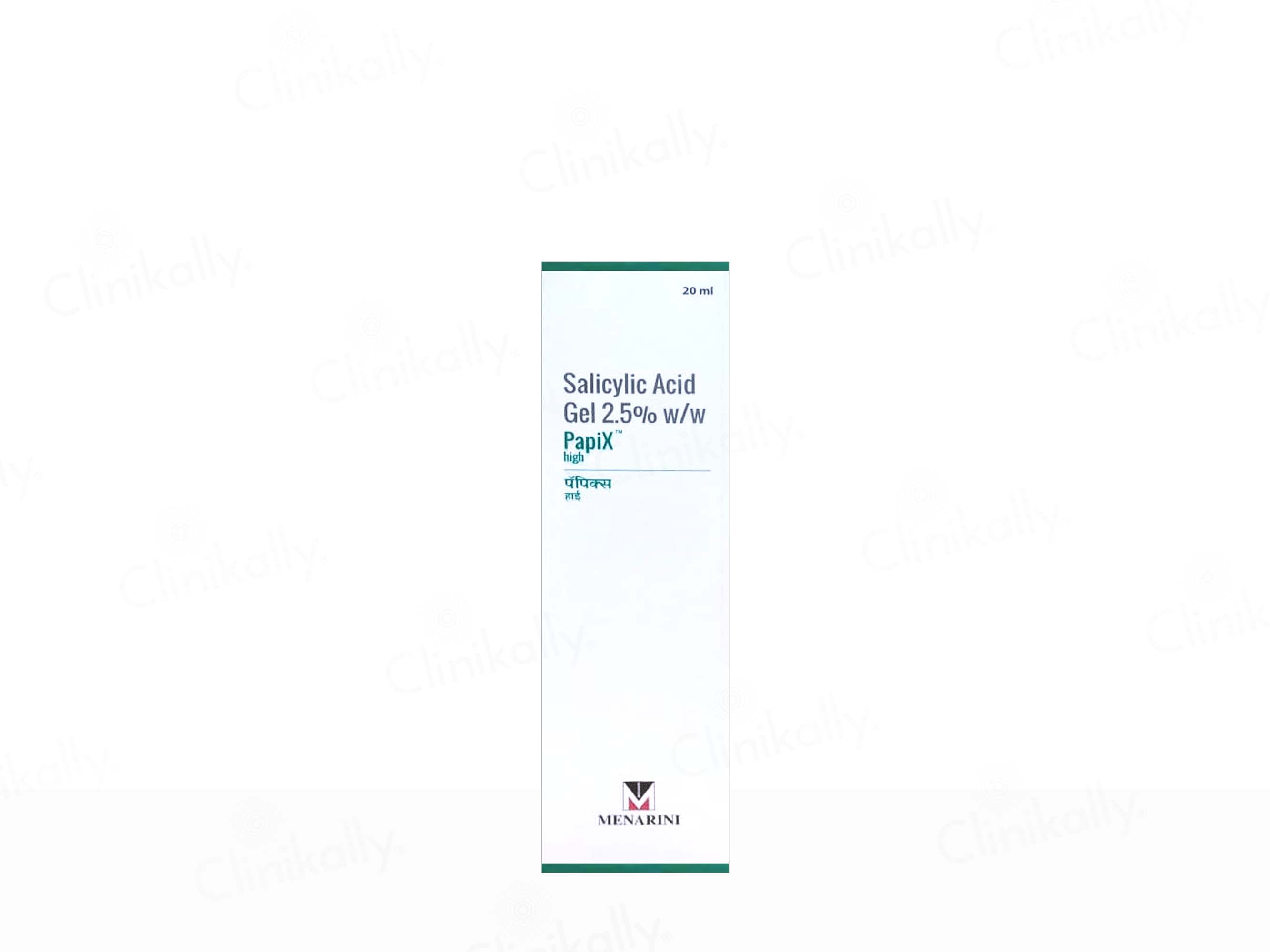 PapiX High 2.5% Salicylic Acid Gel