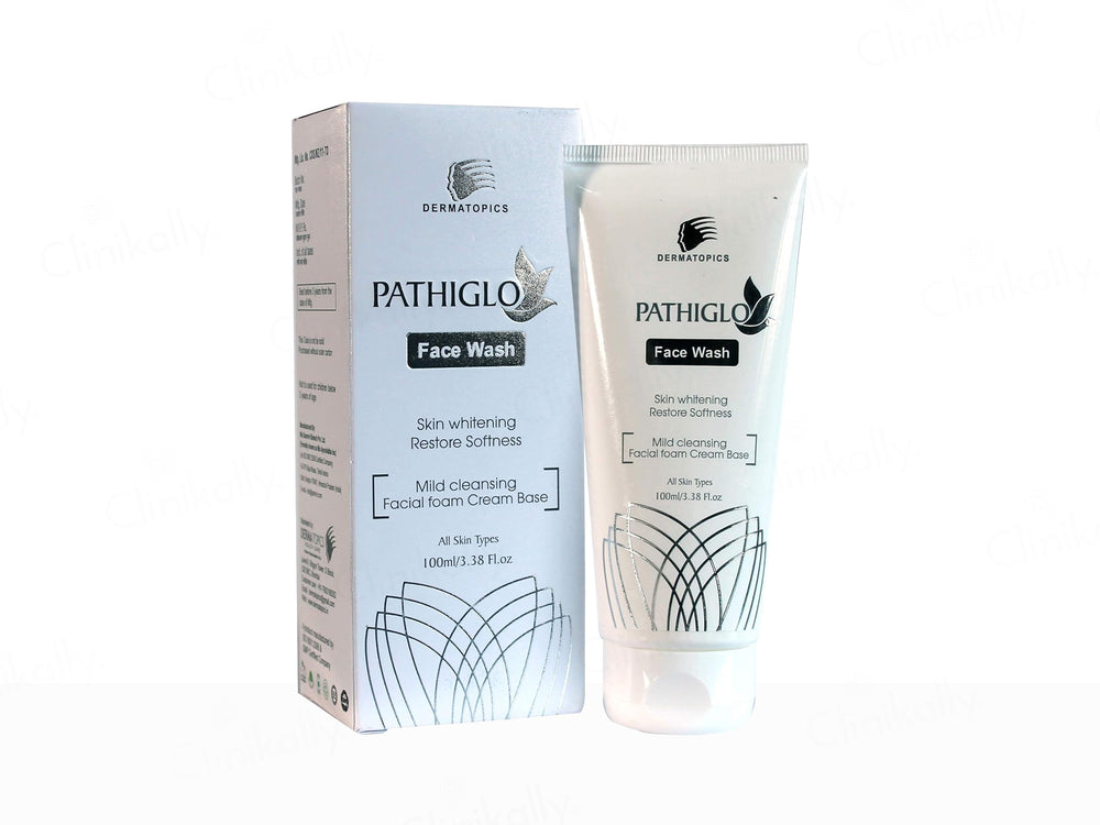Pathiglo Skin Brightening Facial Foam Cream Face Wash