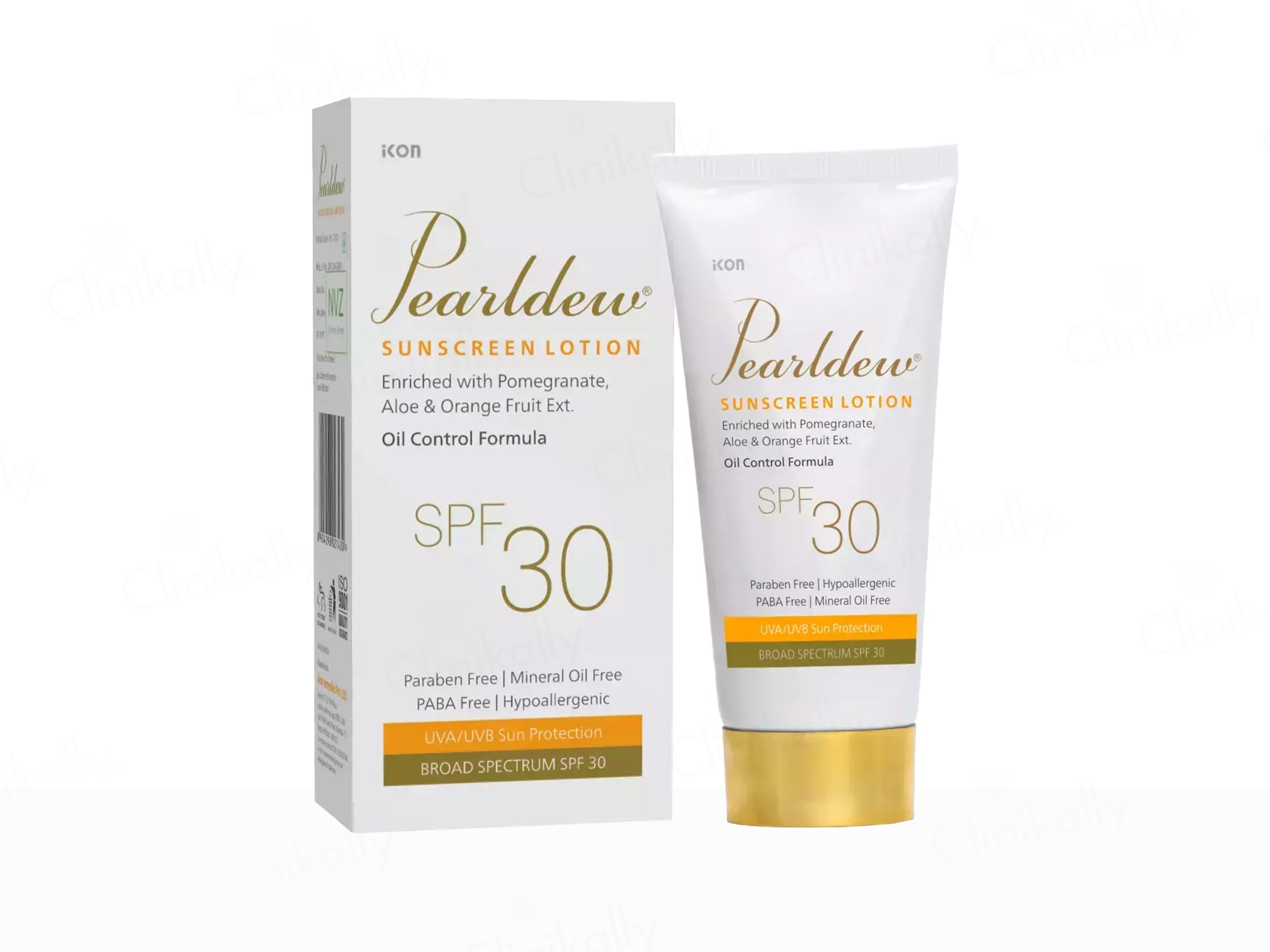 Pearldew Oil Control Sunscreen Lotion SPF 30
