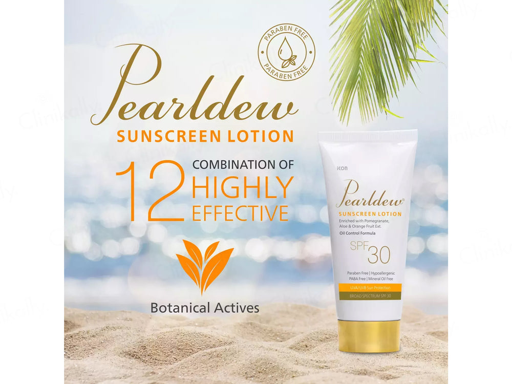 Pearldew Oil Control Sunscreen Lotion SPF 30