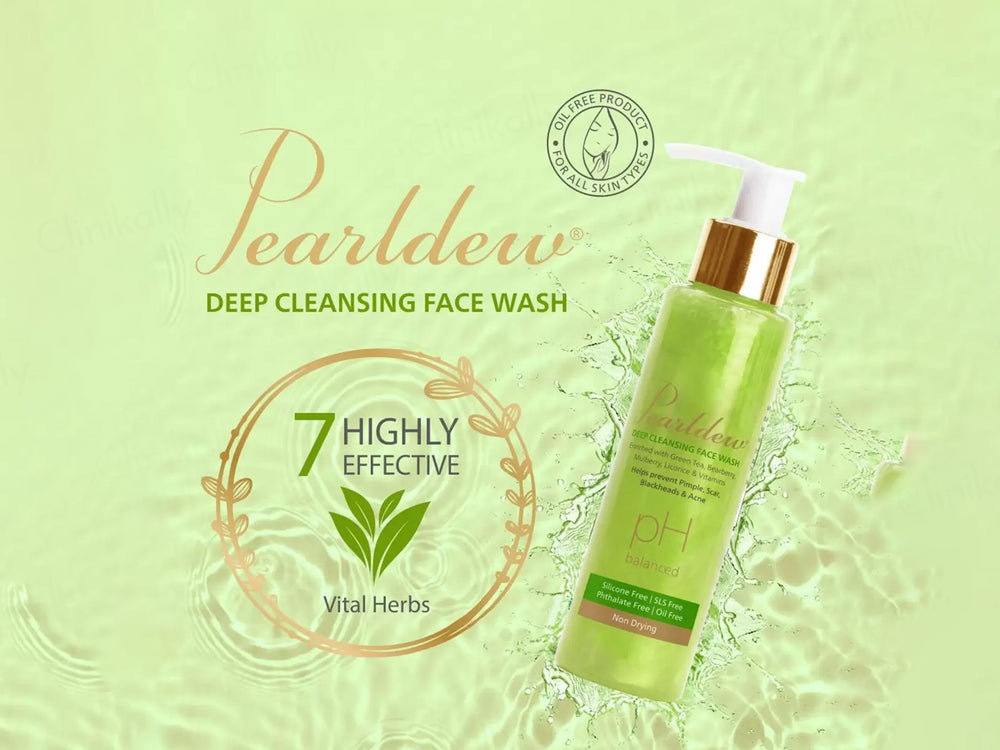 Pearldew pH Balanced Deep Cleansing Face Wash