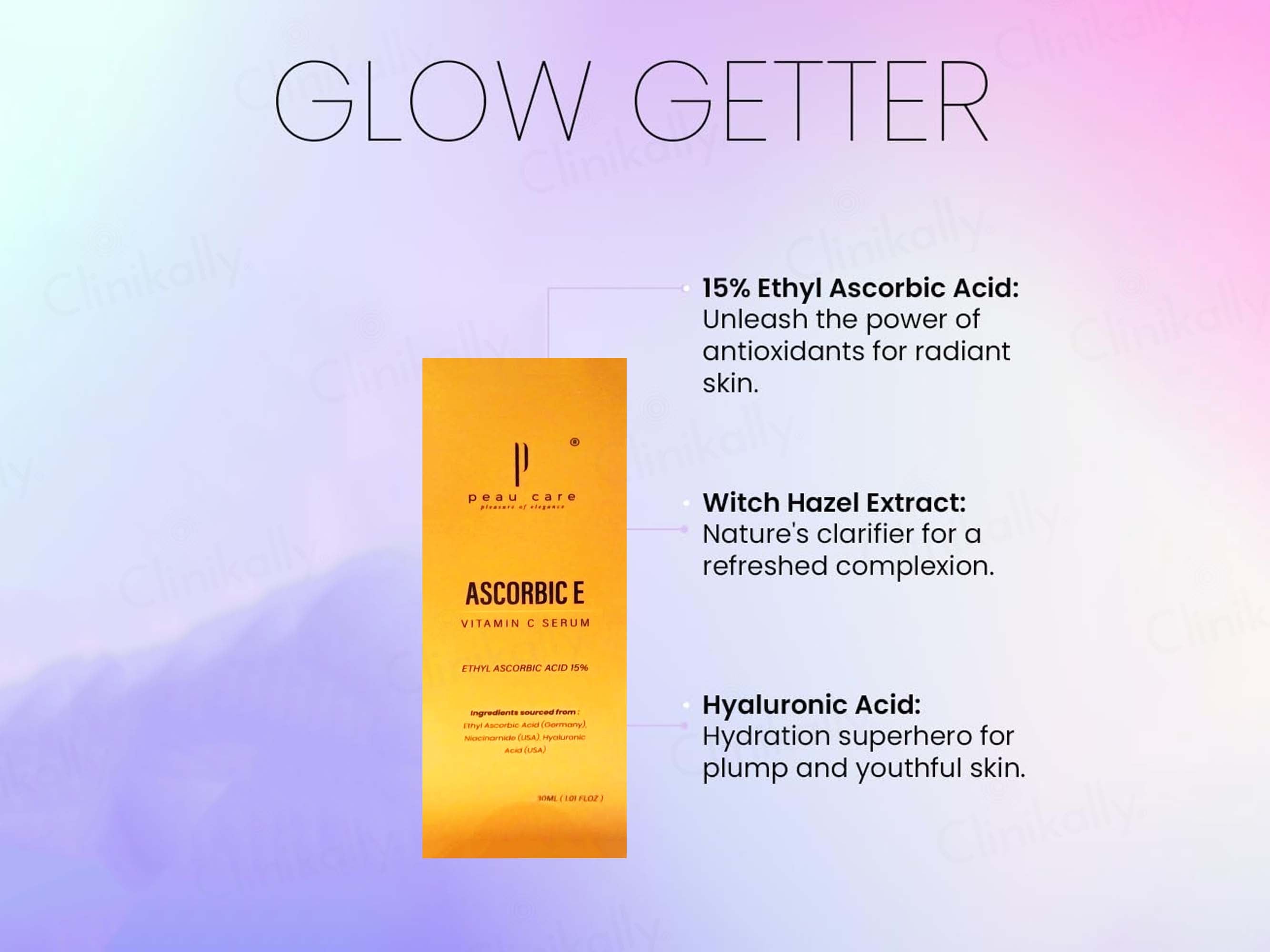 Peau Care Ascorbic E Vitamin C Serum