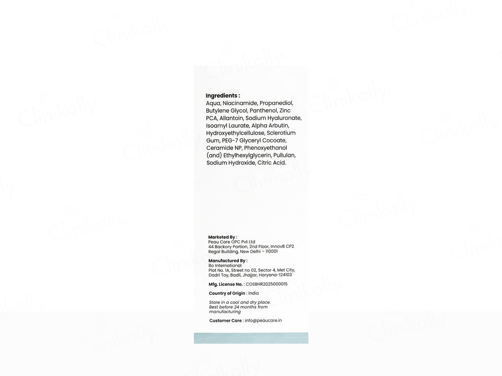 Peau Care Clair Peau 10% Niacinamide Balance Face Serum