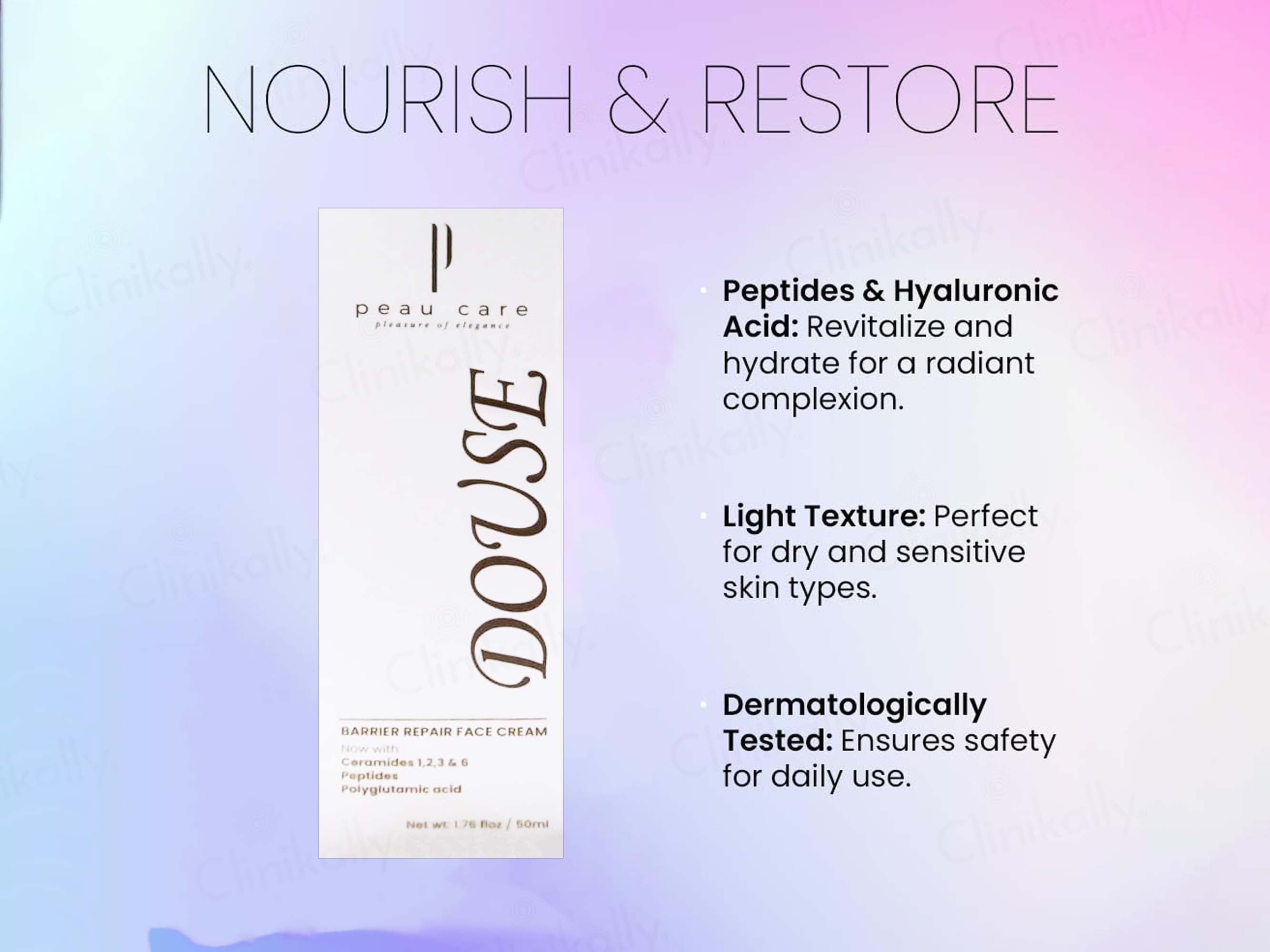 Peau Care Douse Barrier Repair Face Cream