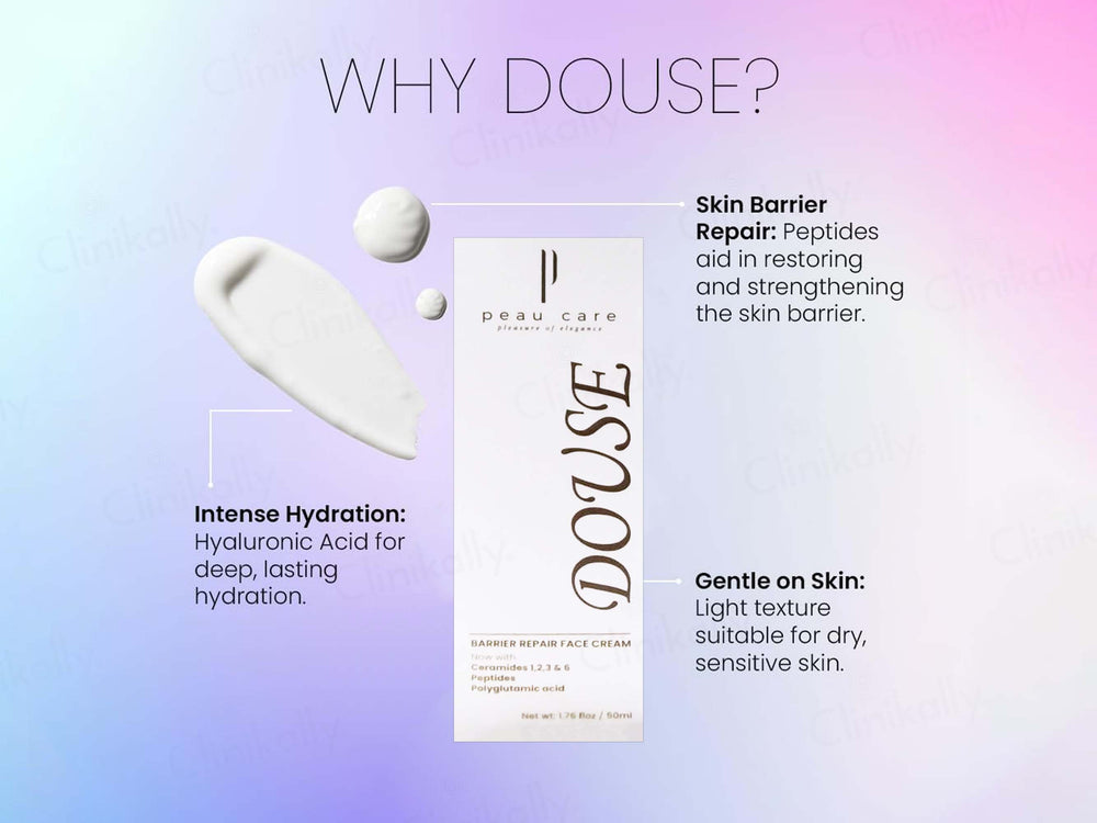 Peau Care Douse Barrier Repair Face Cream