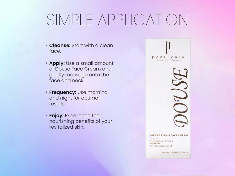 Peau Care Douse Barrier Repair Face Cream