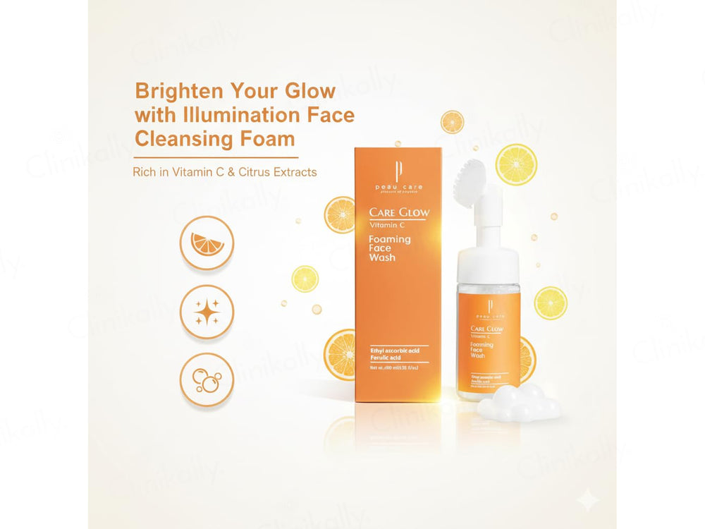 Peau Care Glow Vitamin C Foaming Face Wash