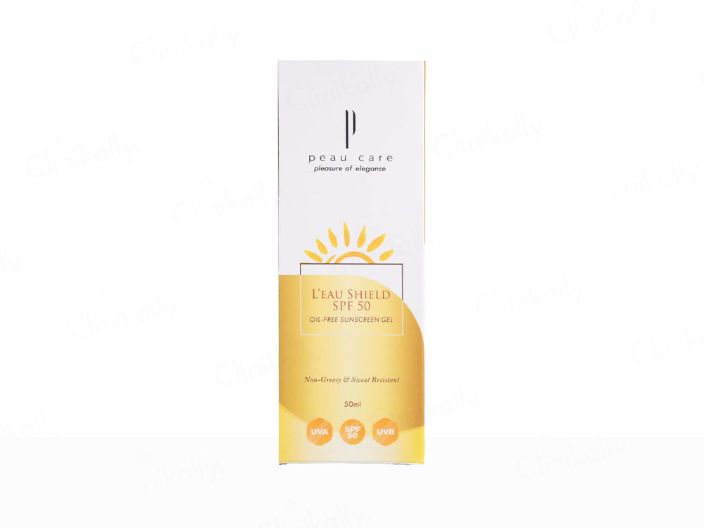 Peau Care L'eau Shield Oil Free Sunscreen Gel SPF 50
