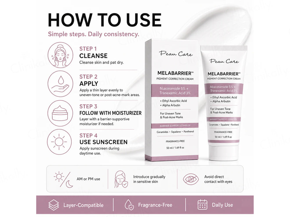 Peau Care Melabarrier Pigment Correction Cream