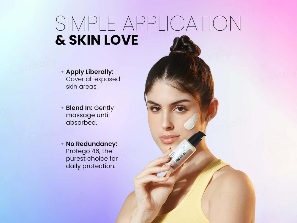 Peau Care Protego-46 Hybrid Mineral Sunscreen SPF 46 PA++++