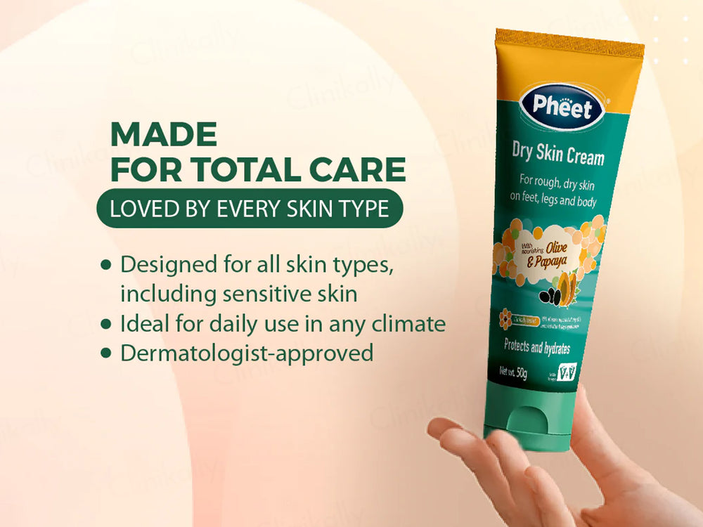 Pheet Dry Skin Cream With Olive & Papaya
