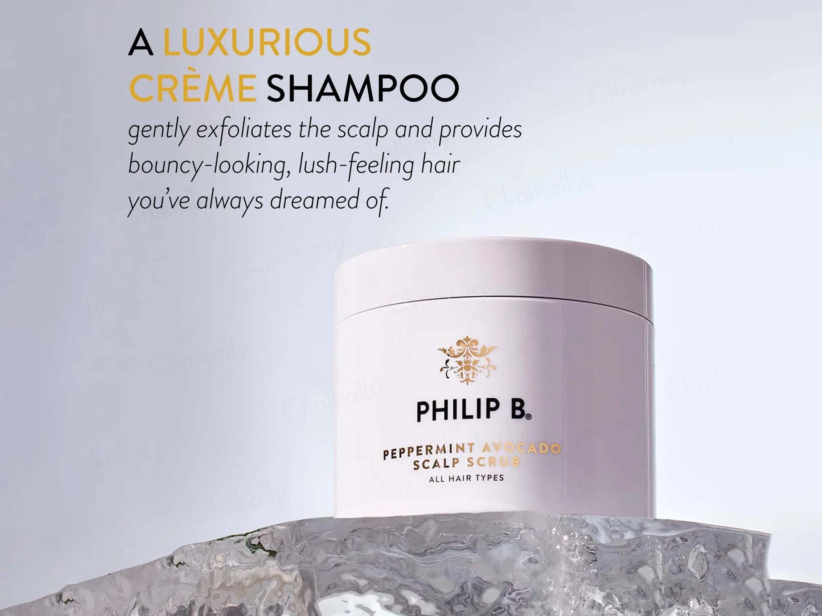 Philip B Peppermint Avocado Scalp Scrub