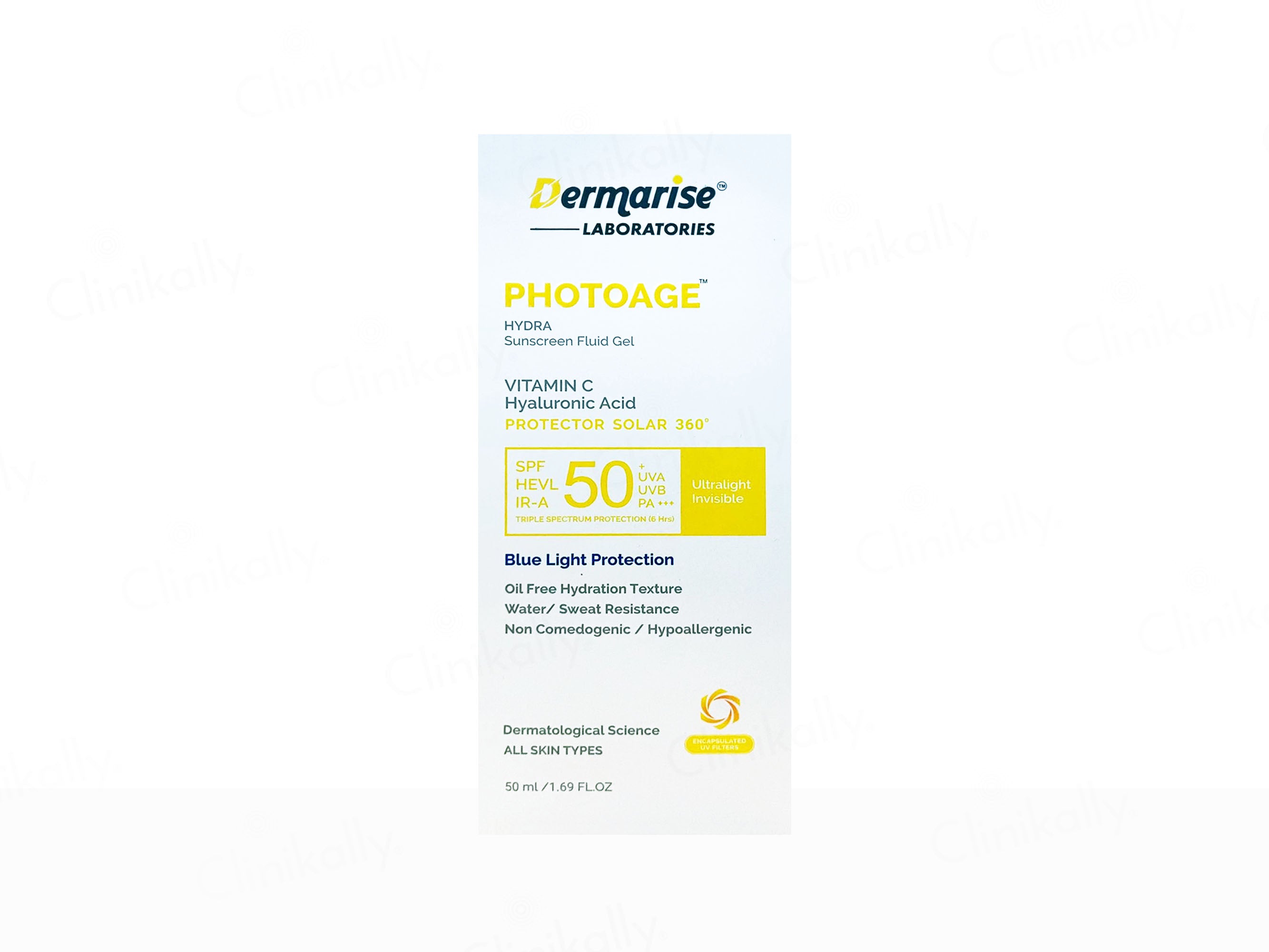 Photoage Hydra Ultralight Invisible Sunscreen Fluid Gel SPF 50+ PA+++