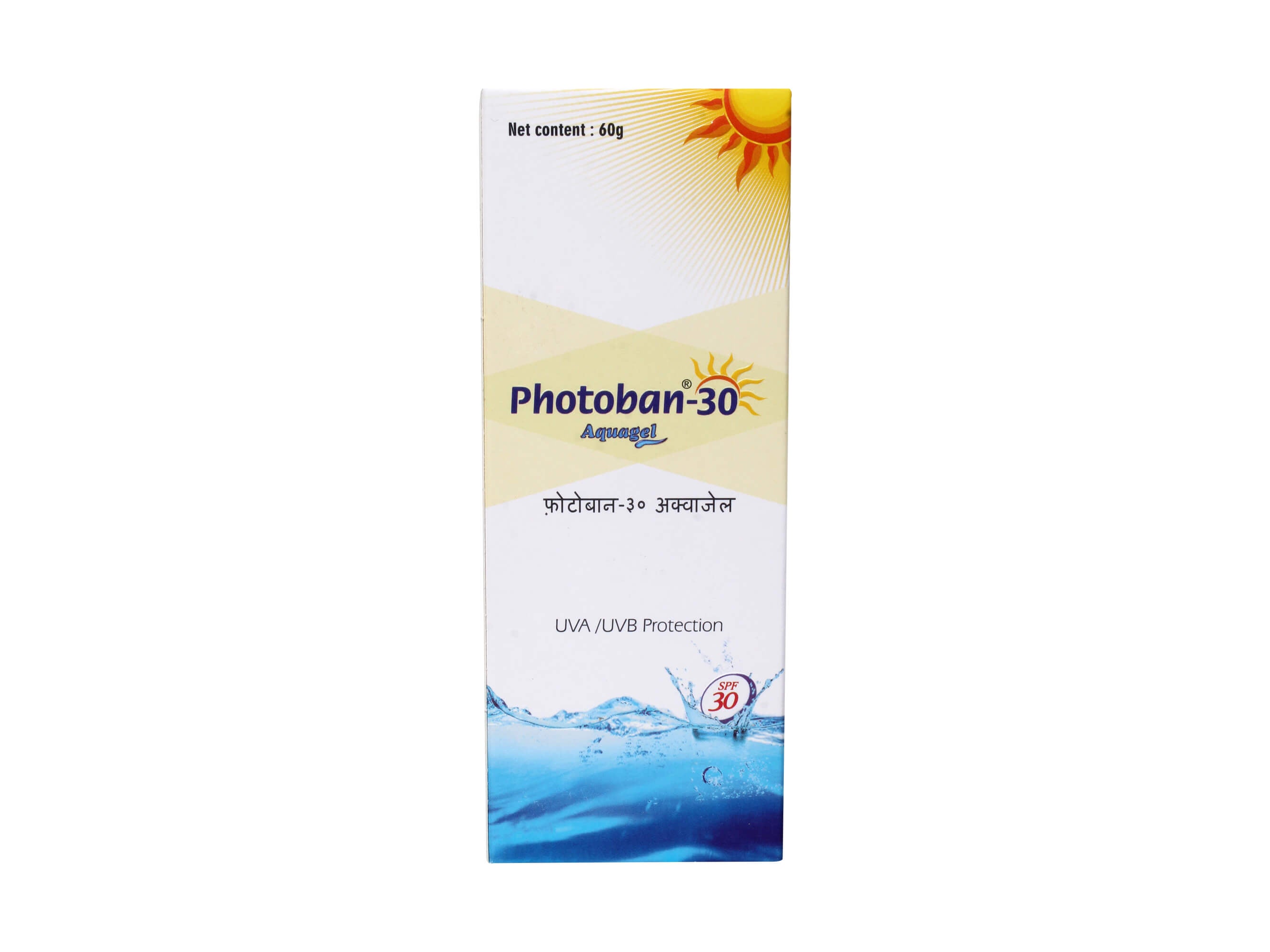 Photoban Aquagel SPF 30-clinikally