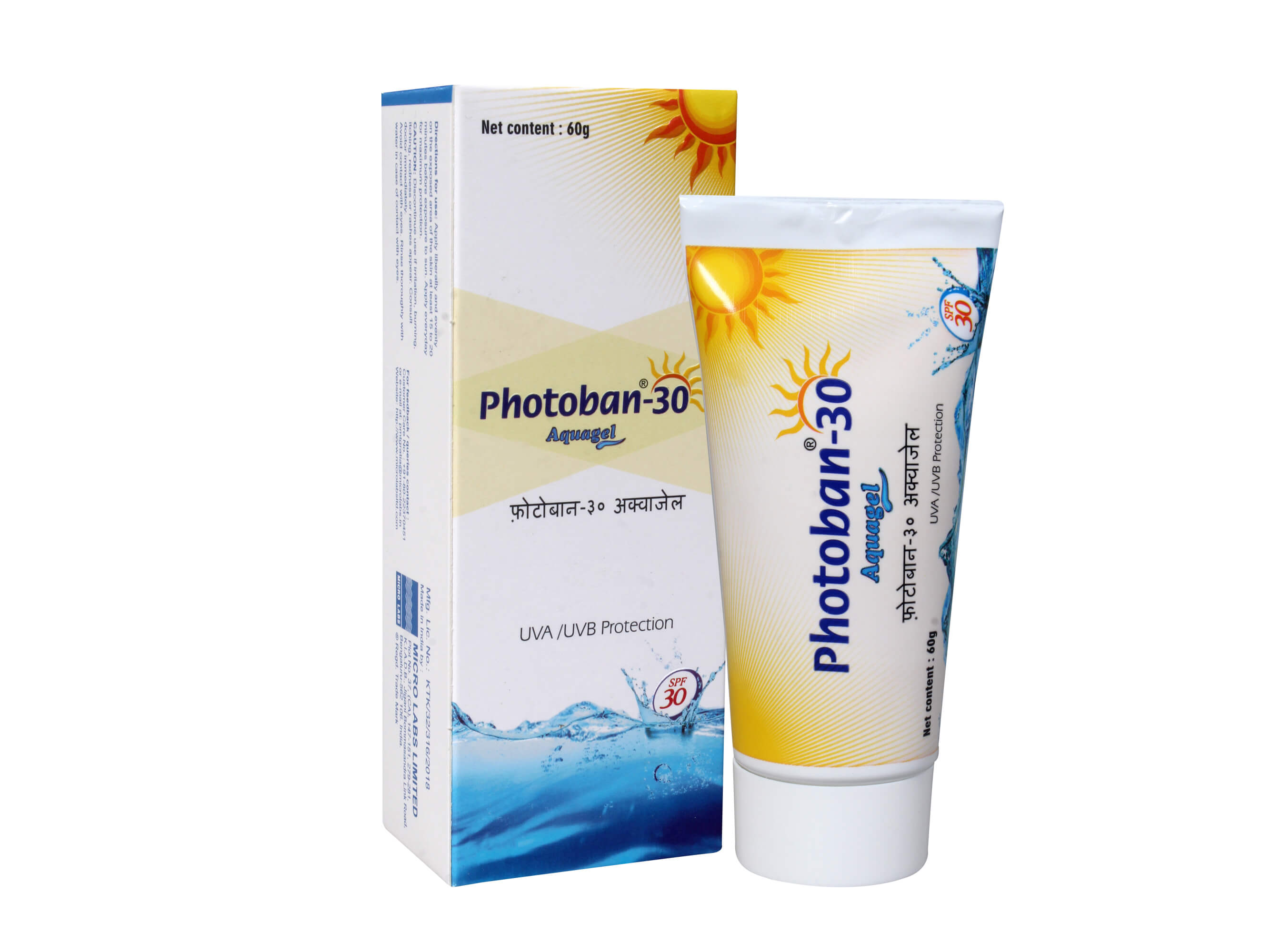 Photoban Aquagel SPF 30-clinikally