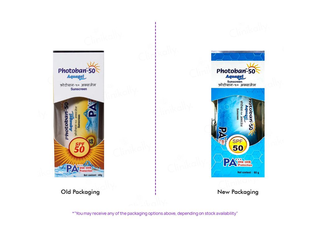 Photoban-50 Aquagel Sunscreen SPF 50 PA+++