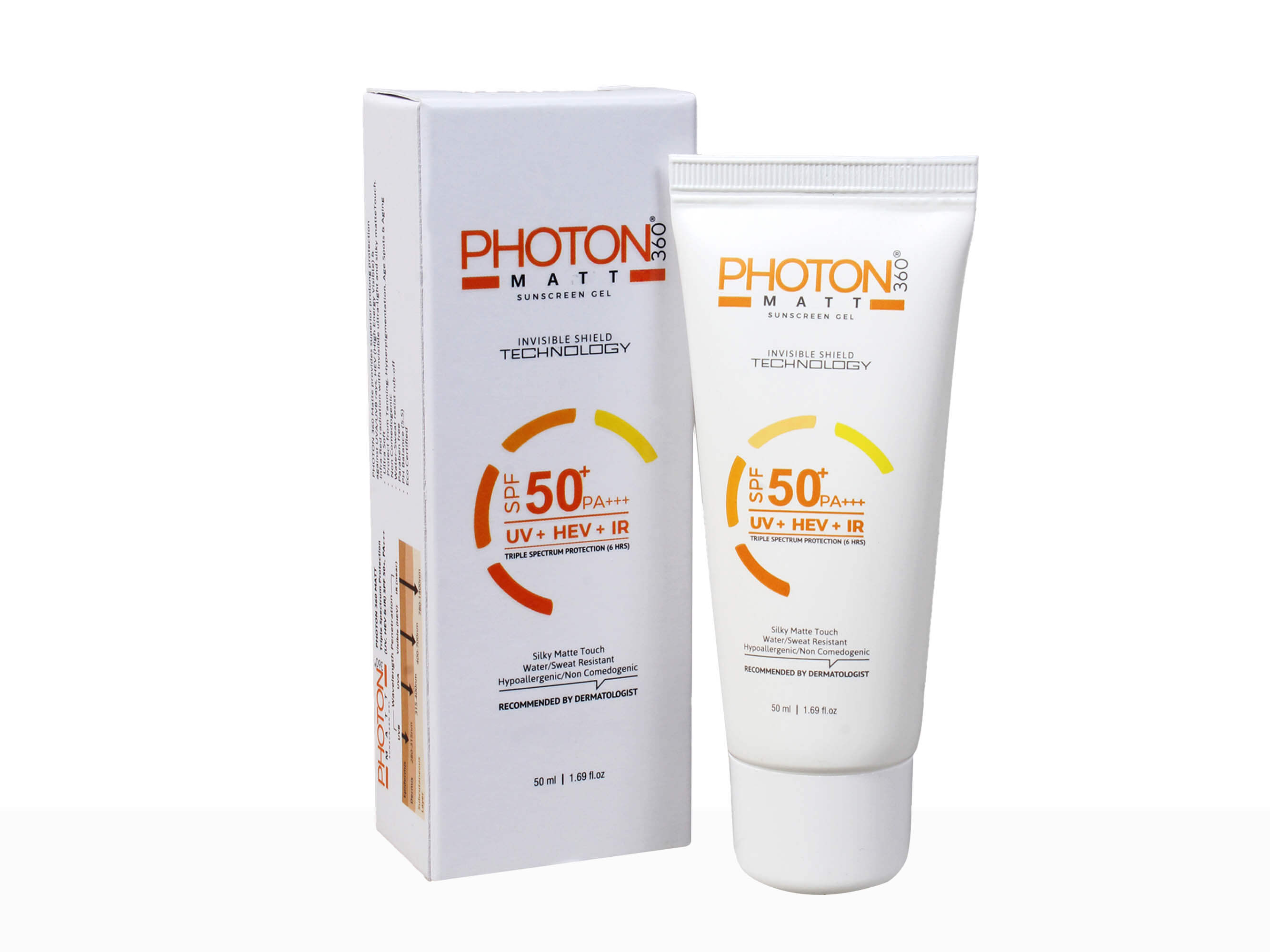 Aclaris Photon 360 Matte Sunscreen Gel SPF 50+ - Clinikally