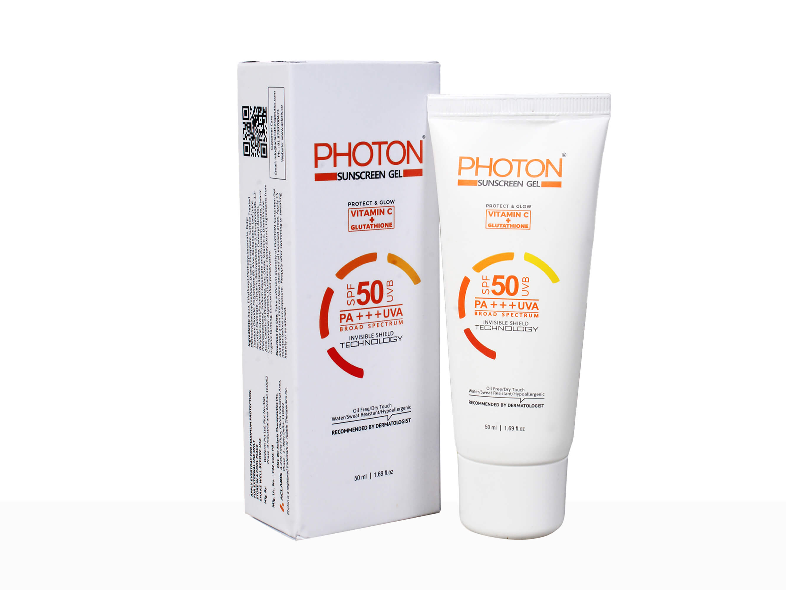 Buy Aclaris Photon Sunscreen Gel SPF 50 PA+++ Online at Best Price