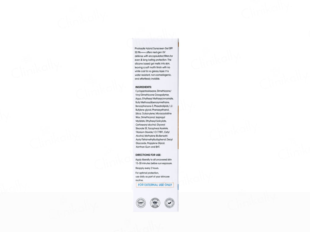 Photosafe Hybrid Broad Spectrum Sunscreen Gel SPF 50 PA++++