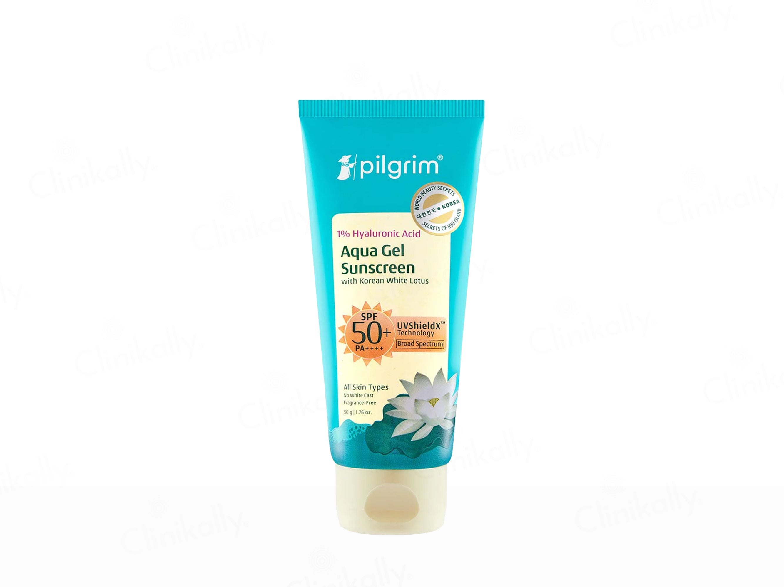 Pilgrim 1% Hyaluronic Acid Sunscreen Gel SPF 50 PA+++