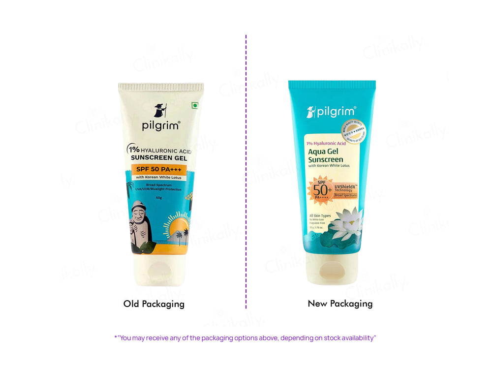 Pilgrim 1% Hyaluronic Acid Sunscreen Gel SPF 50 PA+++