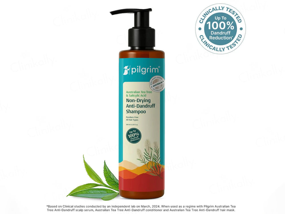 Pilgrim Australian Tea Tree & Salicylic Acid Non-Drying Anti-Dandruff Shampoo