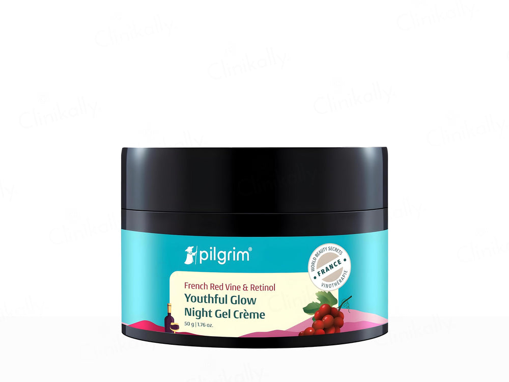 Pilgrim French Red Vine & Retinol Youthful Glow Night Gel Creme