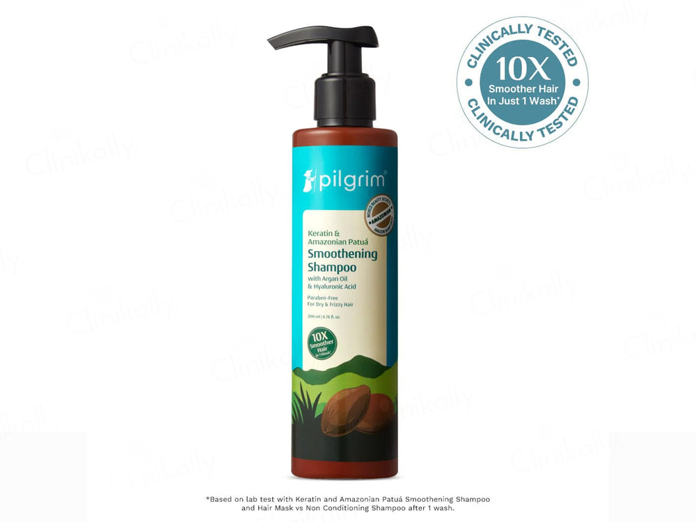 Pilgrim Patuá & Keratin Smoothening Shampoo