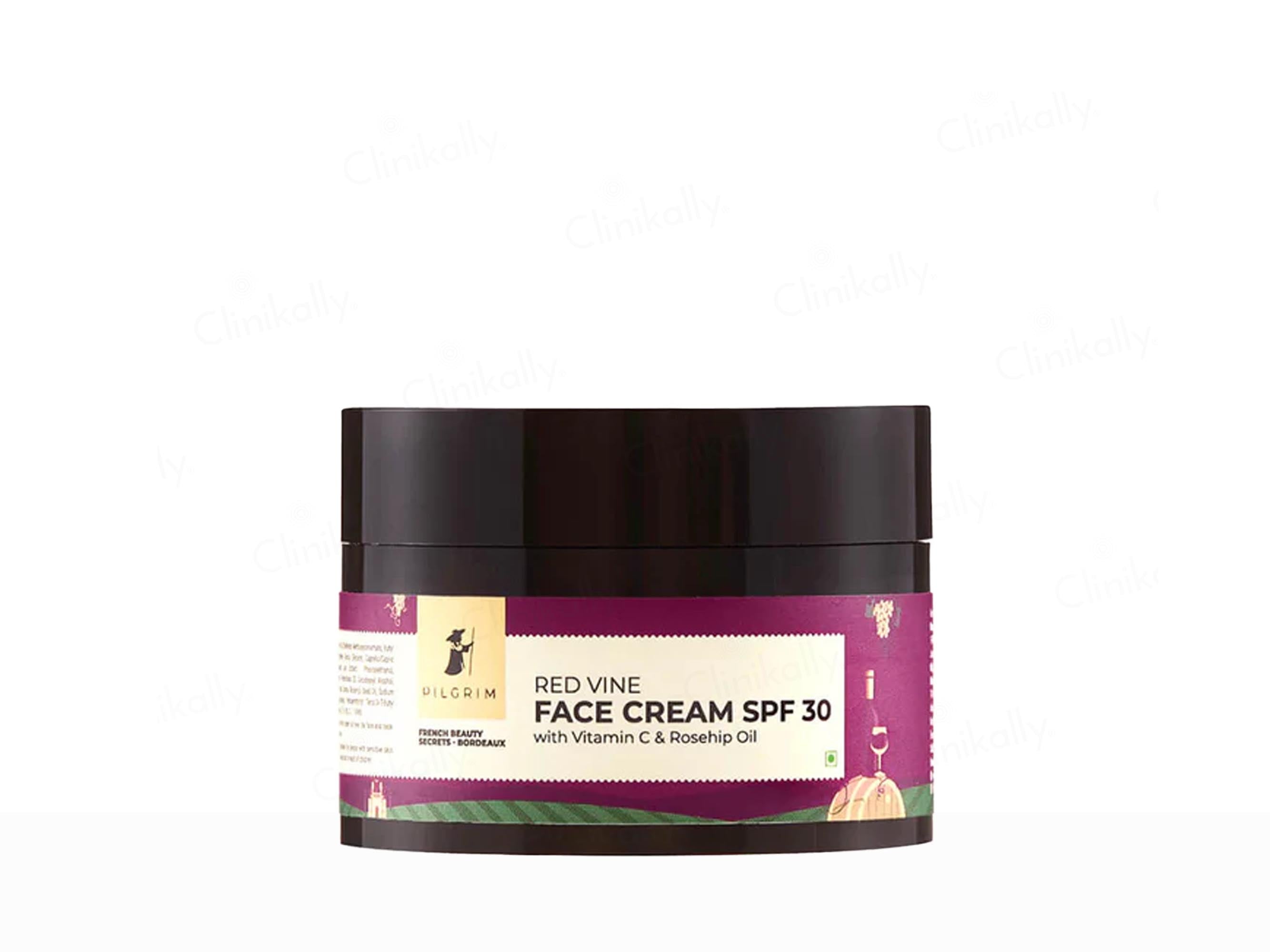 Pilgrim Red Vine Face Cream SPF 30