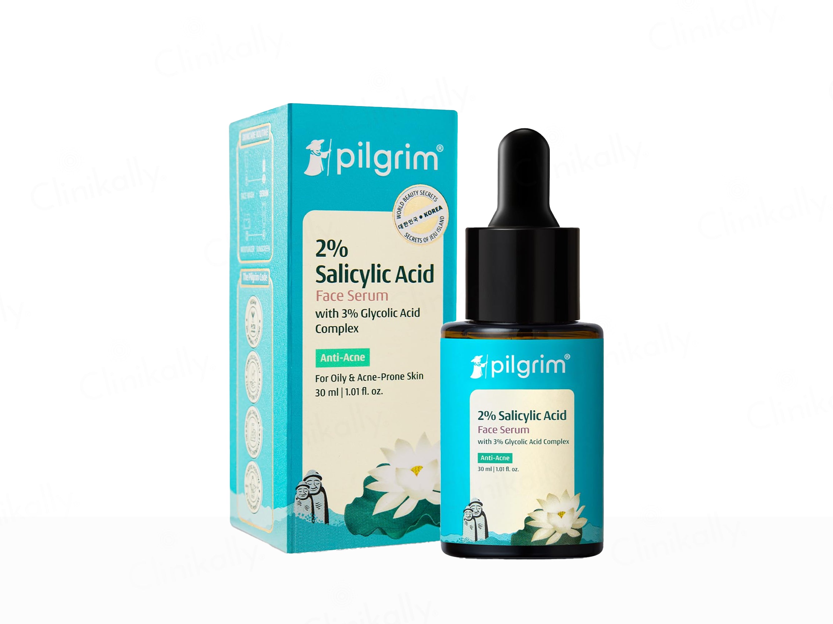 Pilgrim Salicylic & Glycolic Acid Anti-Acne Serum