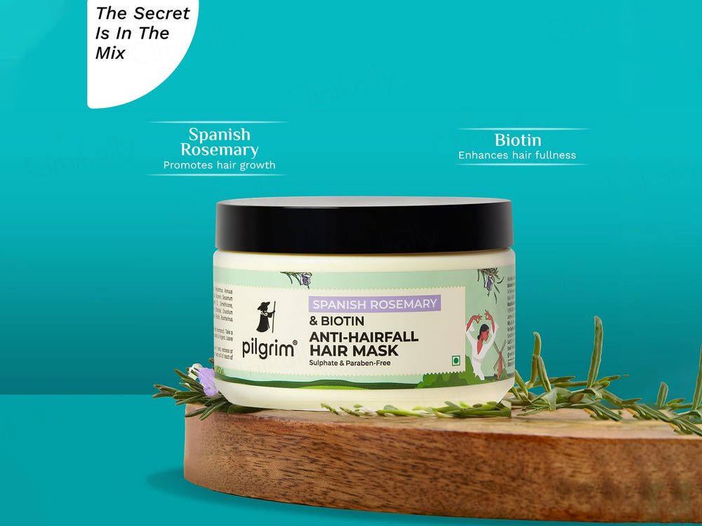 Pilgrim Spanish Rosemary & Biotin Anti-Hairfall Hair Mask