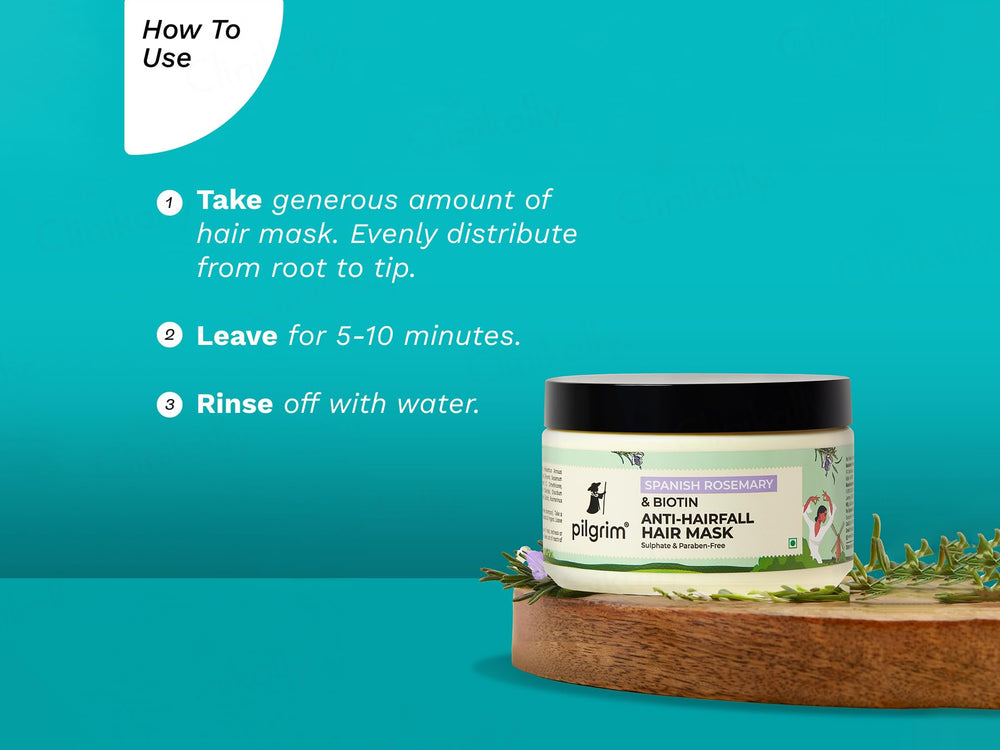 Pilgrim Spanish Rosemary & Biotin Anti-Hairfall Hair Mask