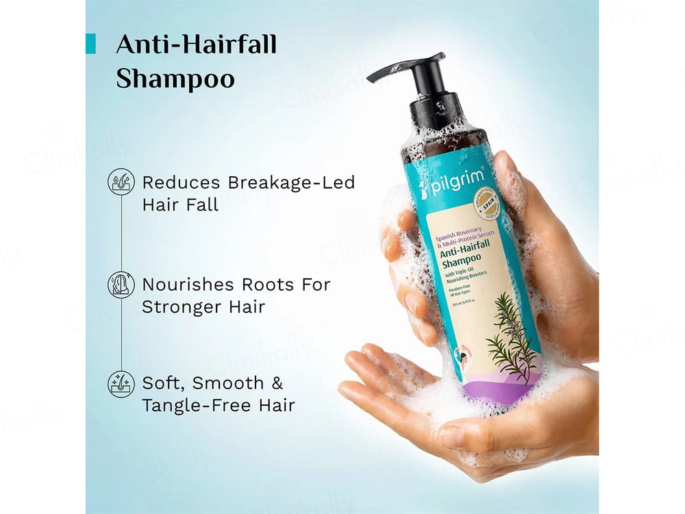 Pilgrim Spanish Rosemary & Biotin Anti-Hairfall Shampoo