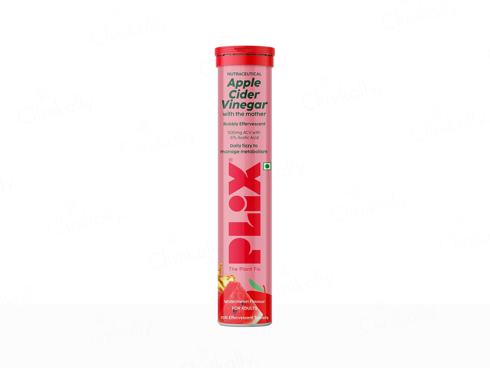 Plix Apple Cider Vinegar Effervescent Tablet