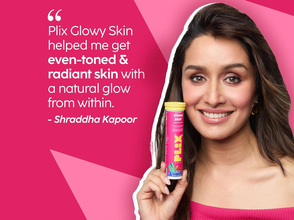 Plix Glowy Skin Effervescent Tablet - Lemon Flavour