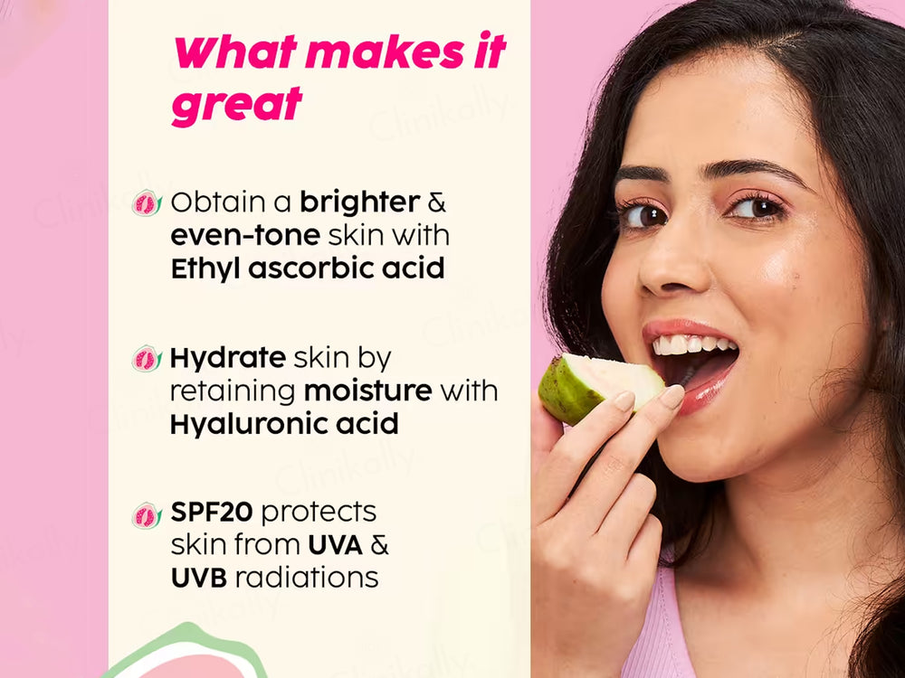 Plix Guava Glow Smoothie Moisturizer