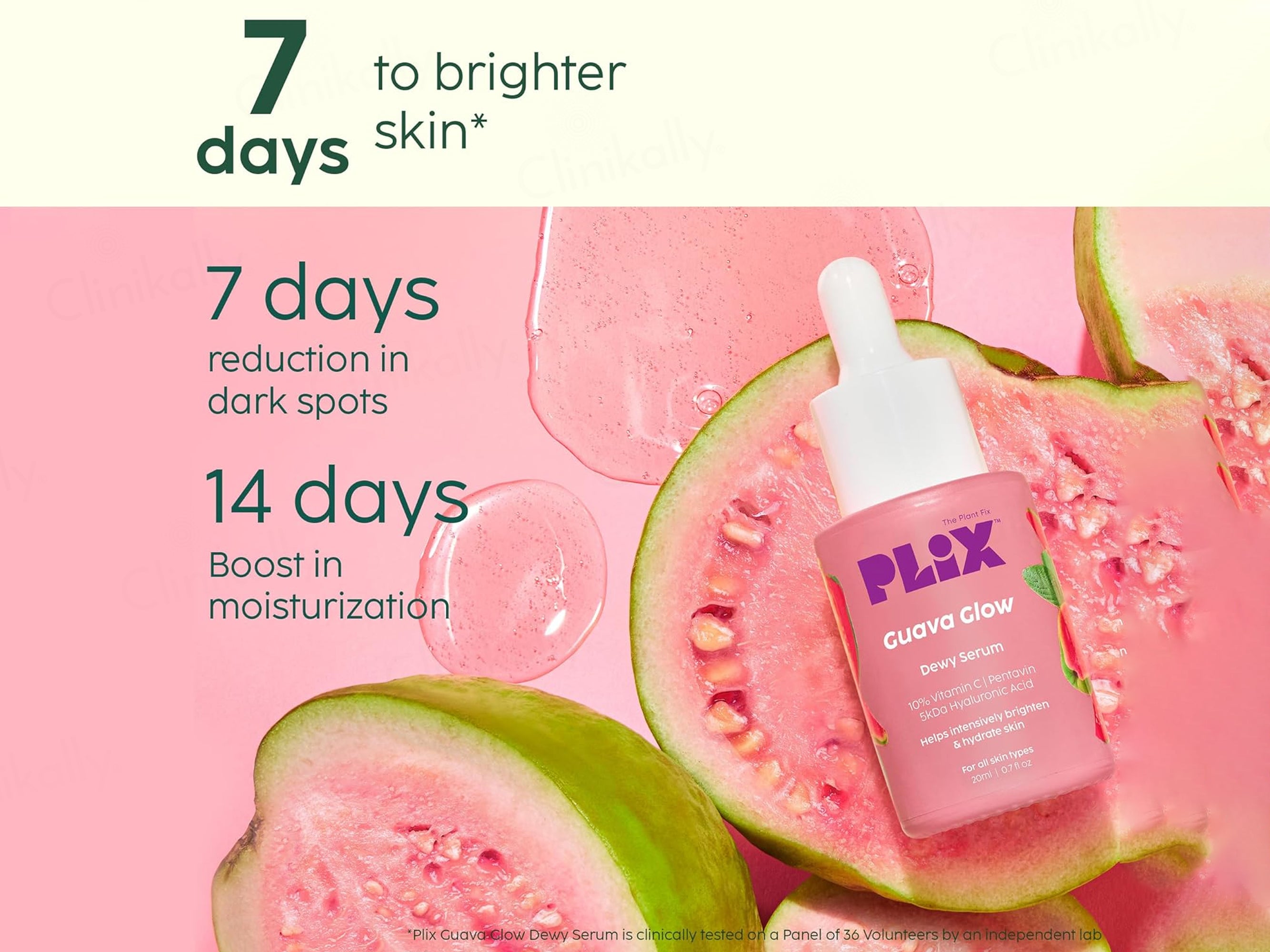 Plix Guava Super Glow Duo Kit