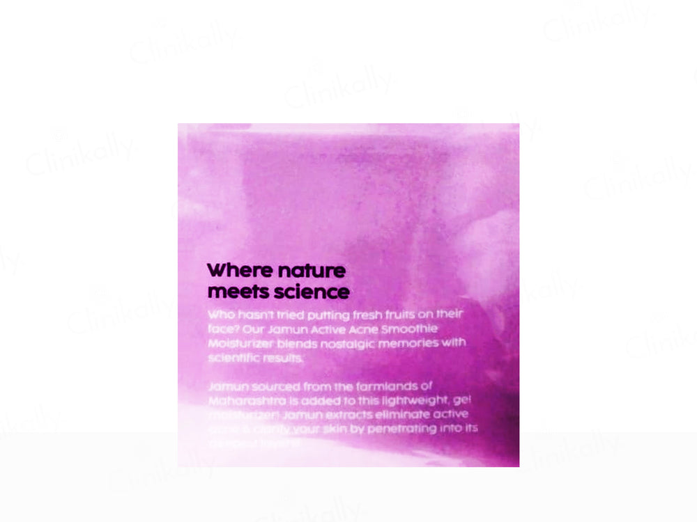 Plix Jamun Active Acne Smoothie Moisturizer