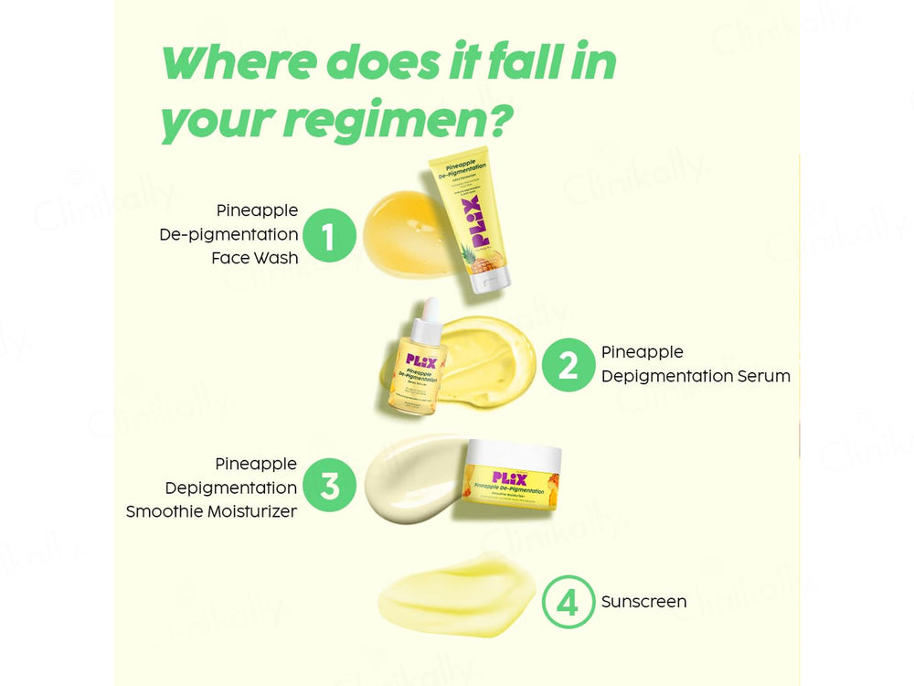 Plix Pineapple De-Pigmentation Trio Kit