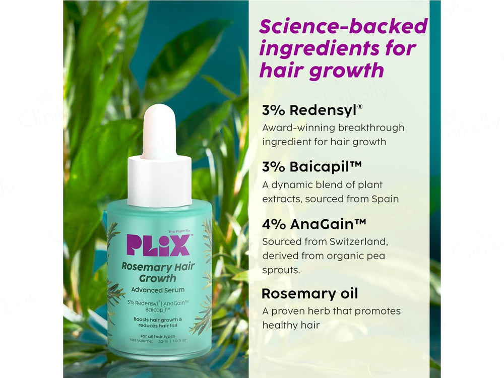Plix Rosemary Hair Growth Advanced Serum