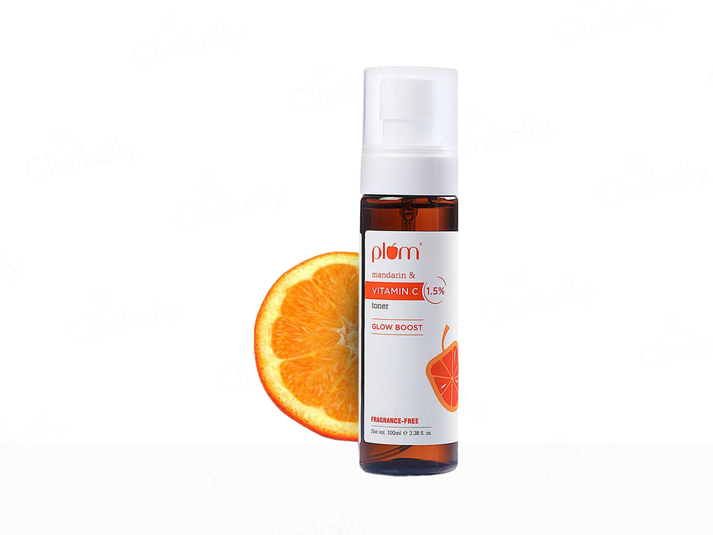 Plum 1.5% Vitamin C Glow Boost Face Toner With Mandarin
