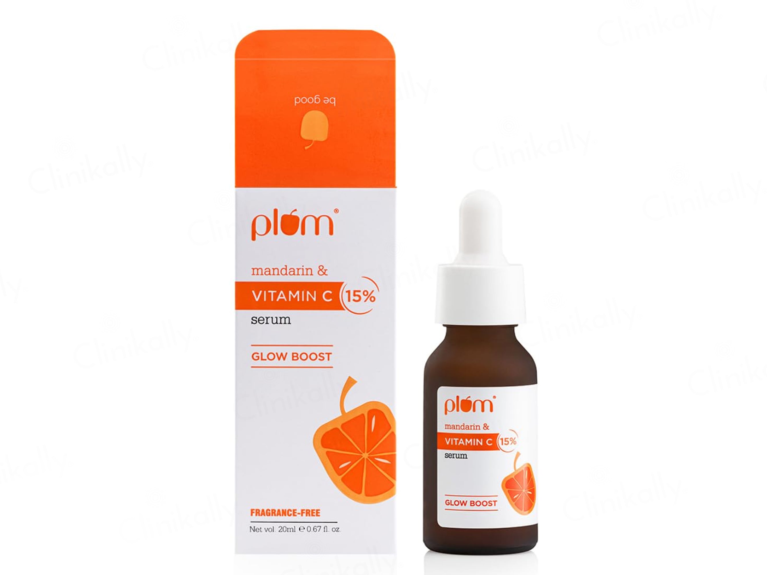Plum 15% Vitamin C Glow Boost Face Serum With Mandarin