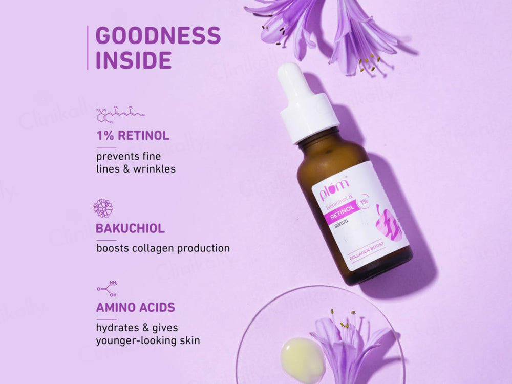 Plum 1% Retinol Collagen Boost Face Serum With Bakuchiol